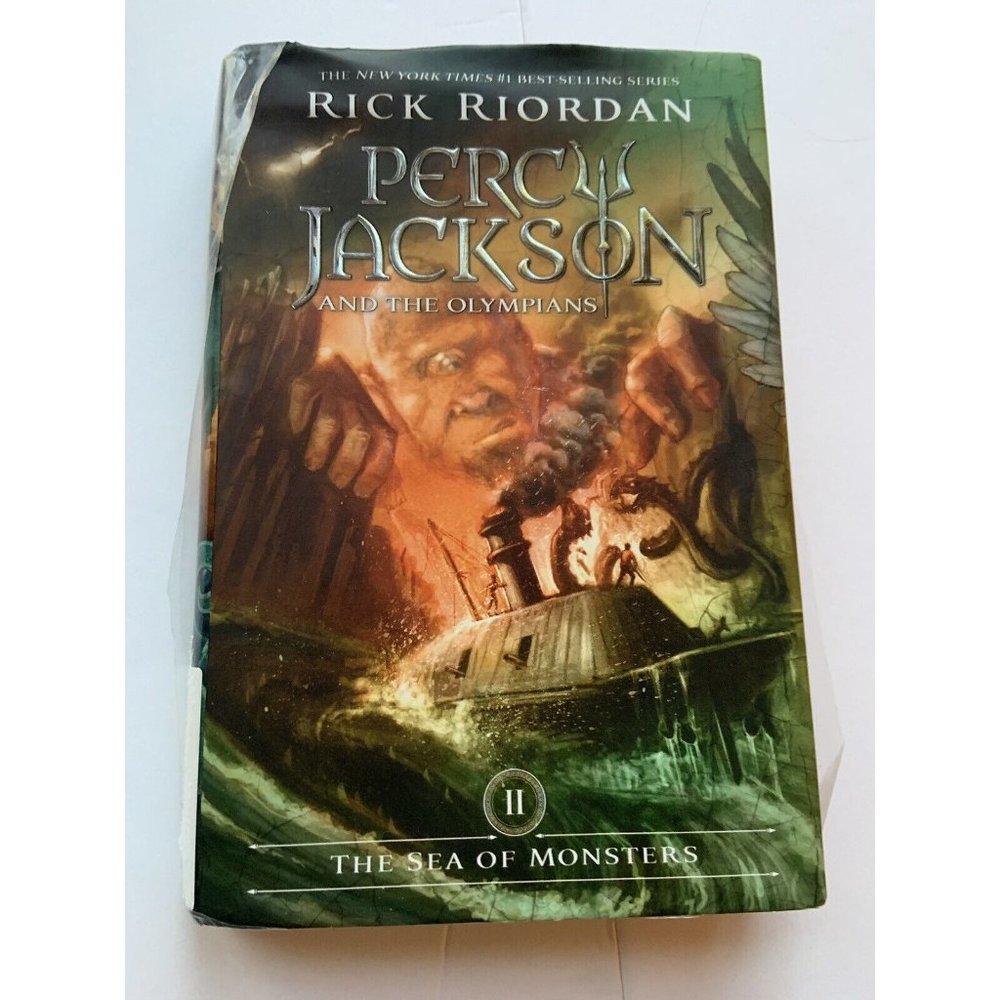 The Sea of Monsters Rick Riordan 1st First Edition Percy Jackson